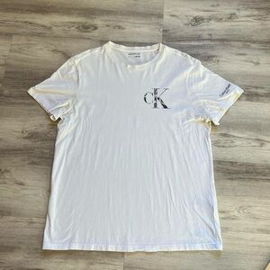 Calvin Klein White Men's T-Shirt